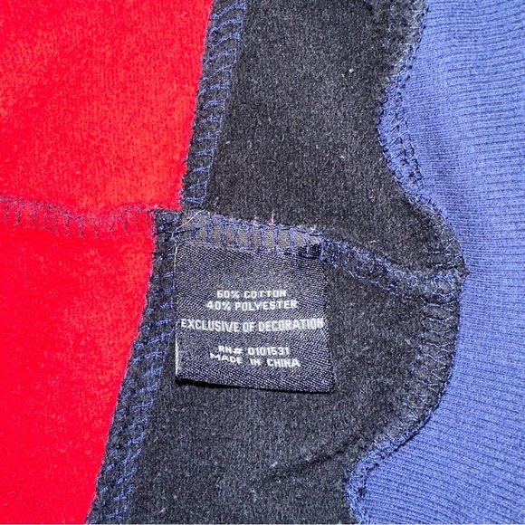 Marvel Blue and Red Star Hoodie - Picture 4 of 6